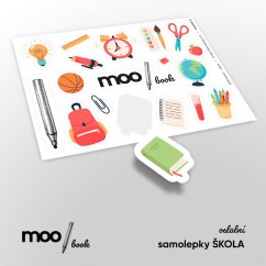 Samolepky ŠKOLA MOO book™